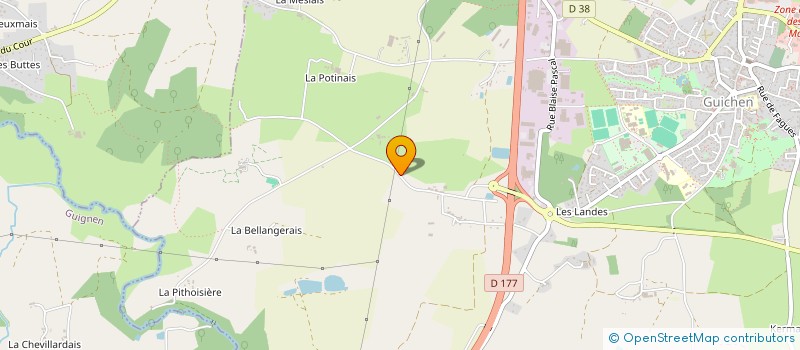 localisation de l'entreprise 891 157 414   GUICHEN