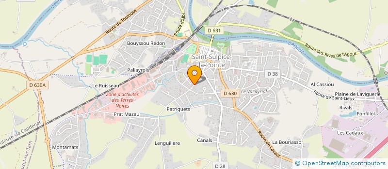 localisation de l'entreprise 891 165 458   RABASTENS