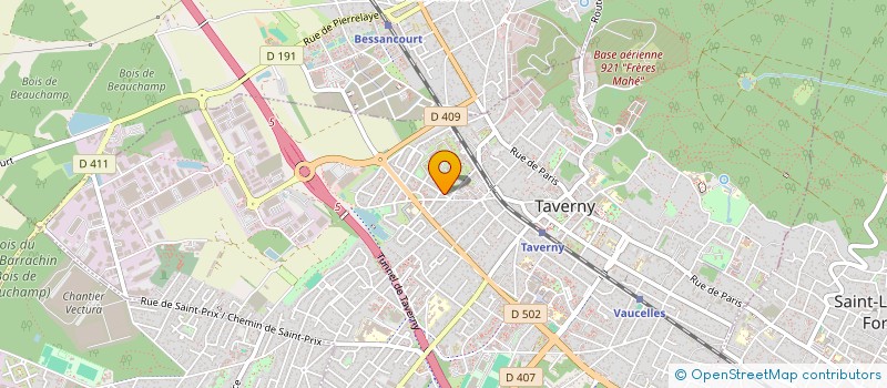 localisation de l'entreprise 891 165 797   TAVERNY