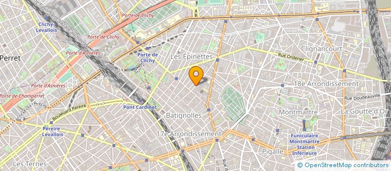 localisation de l'entreprise 891 166 175 à BAGNOLET