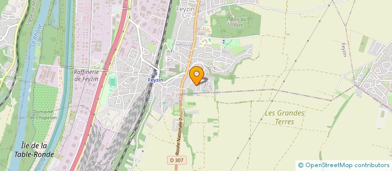 localisation de l'entreprise 891 168 007   FEYZIN