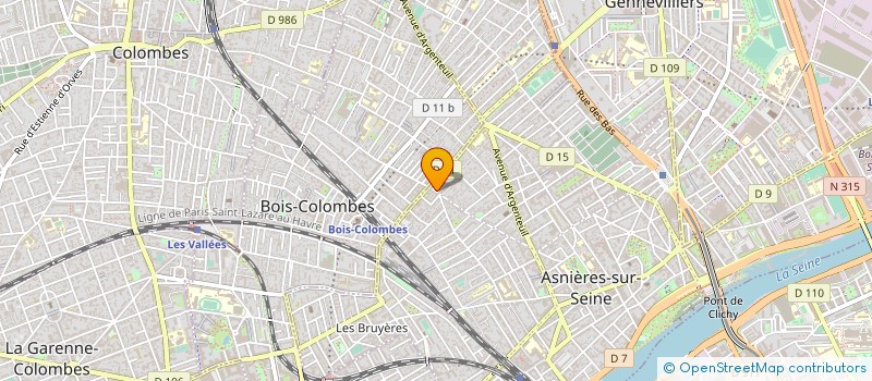 localisation de l'entreprise 891 170 235   ASNIERES-SUR-SEINE