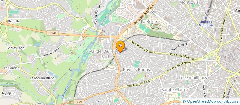 localisation de l'entreprise 891 174 674 à LIMOGES