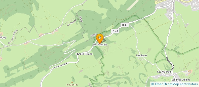 localisation de l'entreprise 891 184 251   LA CHAUX