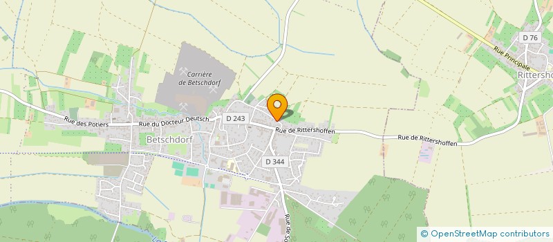 localisation de l'entreprise 891 185 563   BETSCHDORF