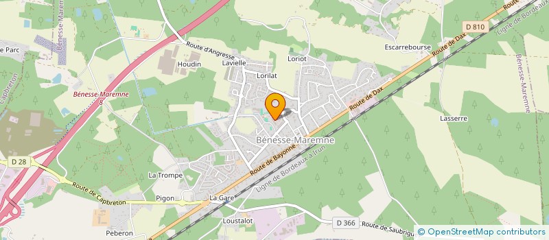 localisation de l'entreprise 891 194 508   SAINT-LON-LES-MINES