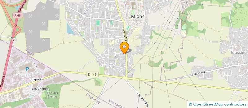 localisation de l'entreprise 891 201 501   VILLEURBANNE