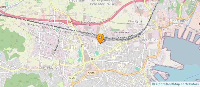 localisation de l'entreprise 891 219 537  à SIX-FOURS-LES-PLAGES