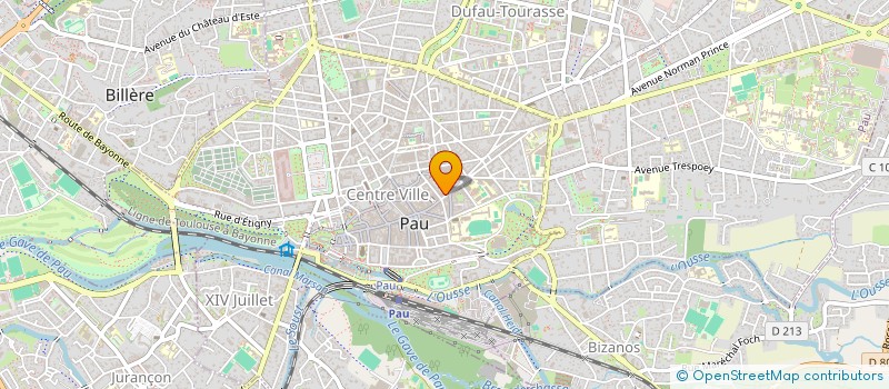 localisation de l'entreprise 891 222 416  à PAU