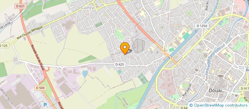 localisation de l'entreprise 891 224 099   DOUAI