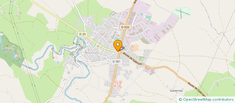 localisation de l'entreprise 891 233 736   MONTROZIER