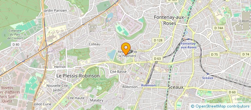 localisation de l'entreprise 891 234 528   VILLENEUVE ST GEORGES