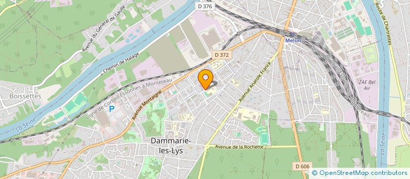 localisation de l'entreprise 891 234 775   DAMMARIE-LES-LYS