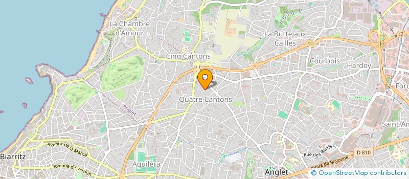 localisation de l'entreprise 891 248 536   BIARRITZ