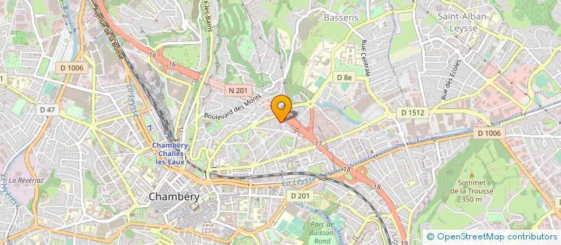 localisation de l'entreprise 891 258 923   CHAMBERY