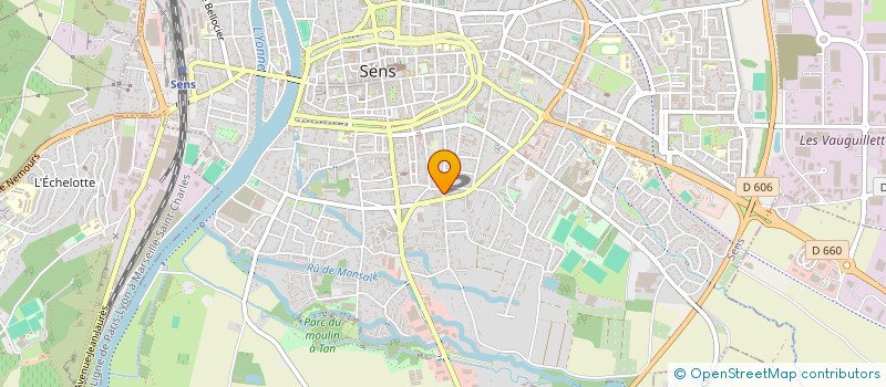 localisation de l'entreprise 891 263 741   SENS