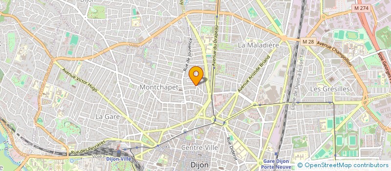 localisation de l'entreprise 891 299 299   DIJON