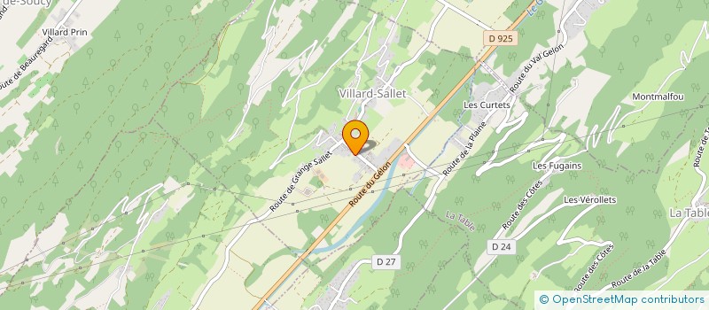 localisation de l'entreprise 891 303 075   VILLARD-SALLET