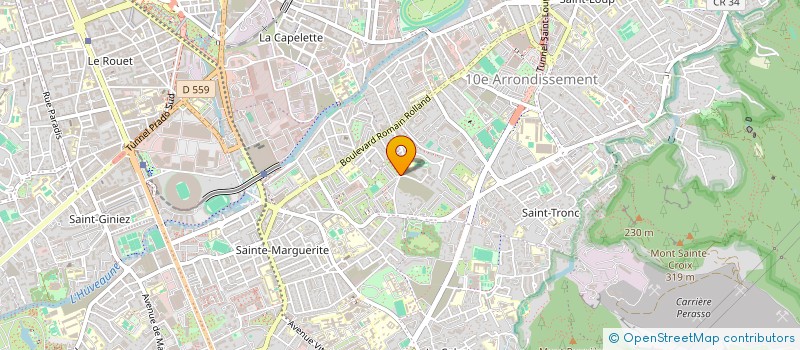 localisation de l'entreprise 891 312 928   MARSEILLE