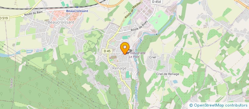 localisation de l'entreprise 891 316 044   RENAGE