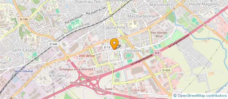 localisation de l'entreprise 891 325 094   NIMES