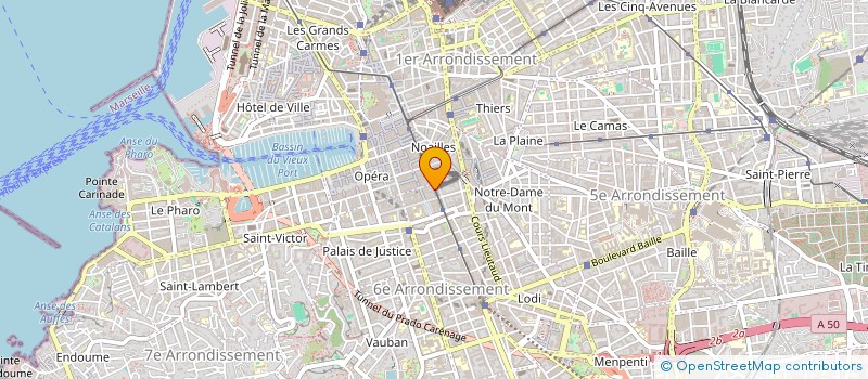 localisation de l'entreprise 891 346 132   MARSEILLE