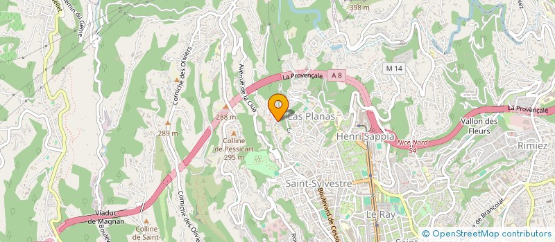 localisation de l'entreprise 891 363 715   NICE