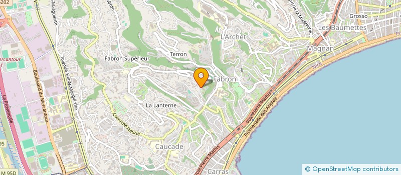 localisation de l'entreprise 891 376 659 à NICE