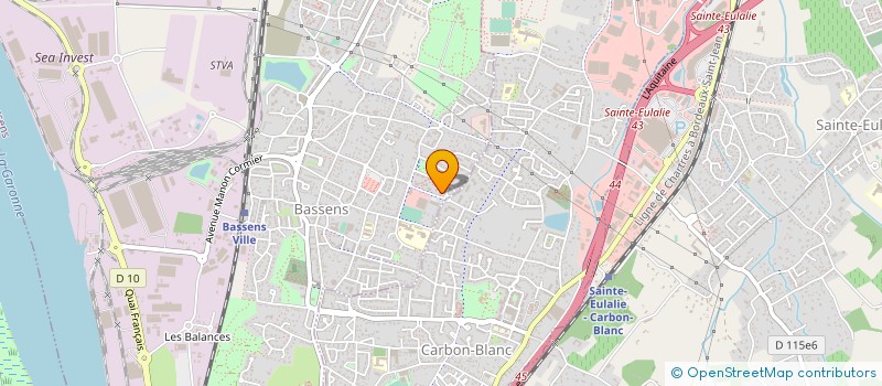 localisation de l'entreprise 891 397 036   BASSENS