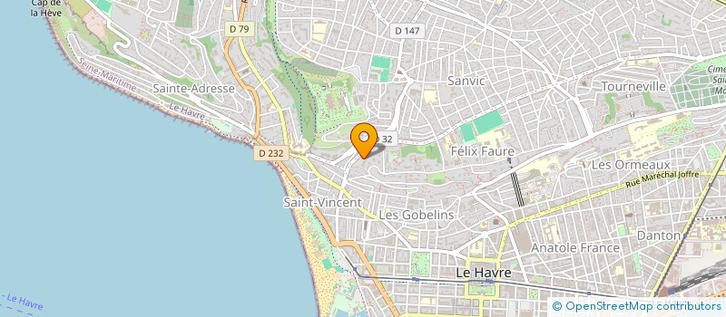 localisation de l'entreprise 891 401 317  à LE HAVRE