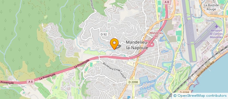 localisation de l'entreprise 891 406 928   CARQUEIRANNE