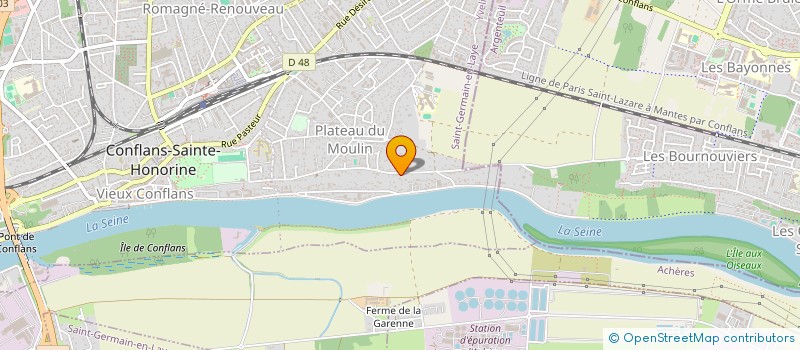 localisation de l'entreprise 891 454 720   CONFLANS-SAINTE-HONORINE