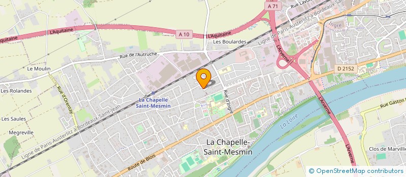 localisation de l'entreprise 891 455 412 à LA CHAPELLE-SAINT-MESMIN