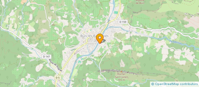 localisation de l'entreprise 891 455 727   BUIS-LES-BARONNIES