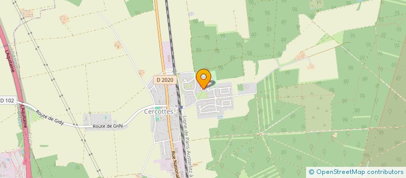 localisation de l'entreprise 891 456 576 à CERCOTTES