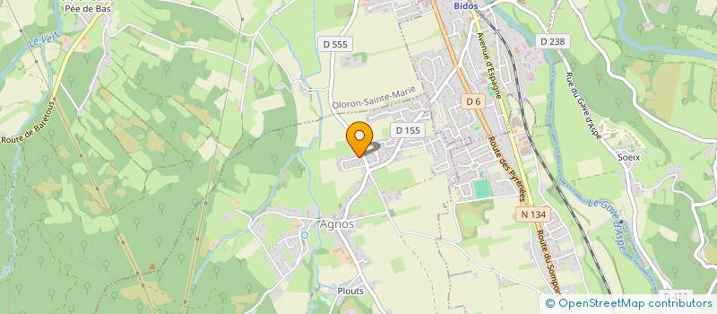 localisation de l'entreprise 891 457 814   AGNOS