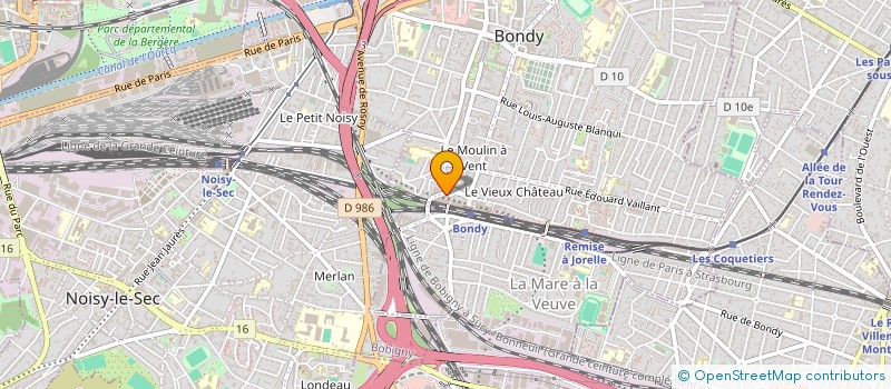 localisation de l'entreprise 891 473 415   BONDY