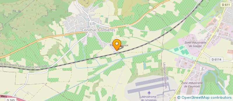 localisation de l'entreprise 891 484 321   CONILHAC-CORBIERES