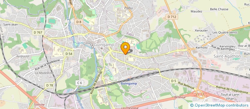 localisation de l'entreprise 891 502 676   PERROS-GUIREC