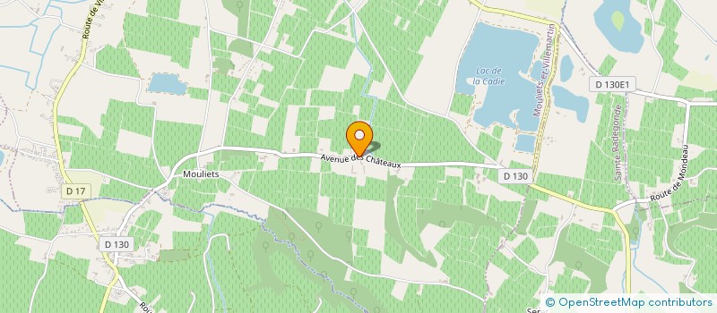 localisation de l'entreprise 891 504 557   MOULIETS-ET-VILLEMARTIN