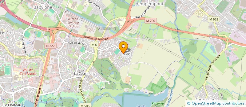 localisation de l'entreprise 891 506 727   BAISIEUX