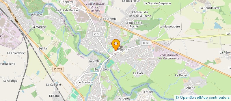 localisation de l'entreprise 891 512 824   CHATEAU-GONTIER-SUR-MAYENNE