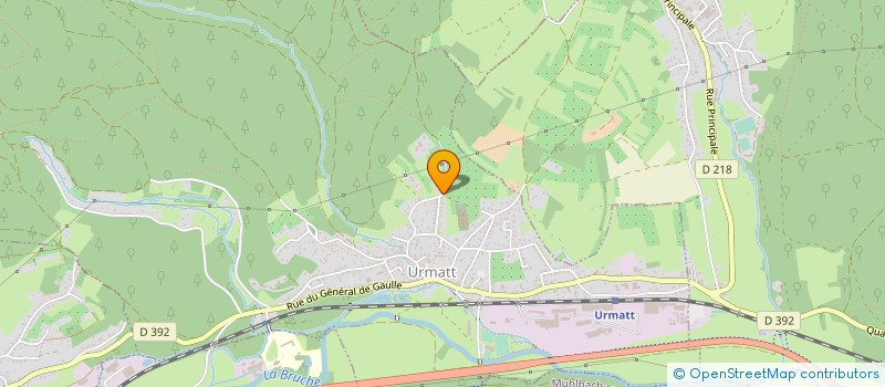 localisation de l'entreprise 891 516 593   OBERHASLACH