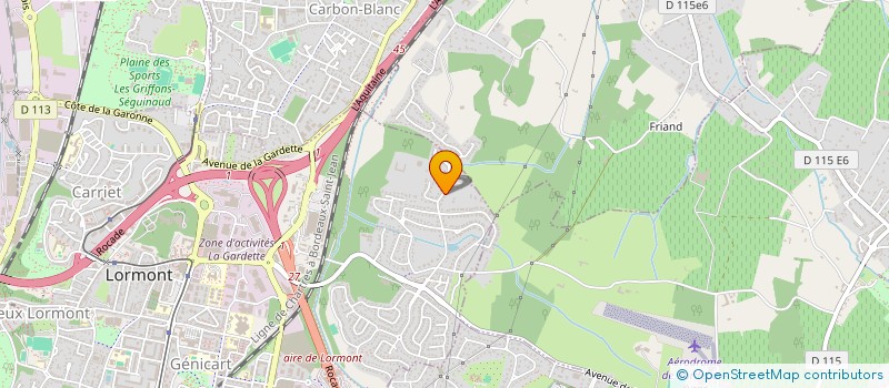 localisation de l'entreprise 891 534 125   LIBOURNE