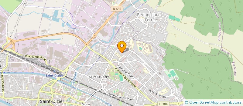 localisation de l'entreprise 891 534 745 à SAINT-DIZIER