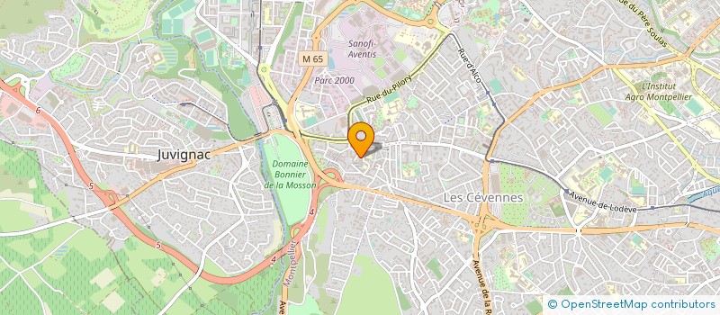 localisation de l'entreprise 891 534 794 à MONTPELLIER