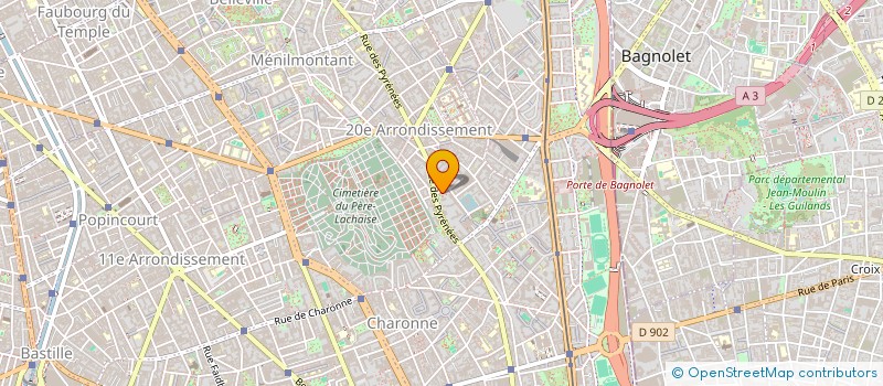 localisation de l'entreprise 891 536 393   PARIS