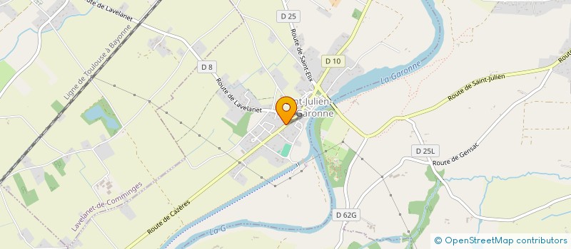 localisation de l'entreprise 891 538 357   SAINT-JULIEN-SUR-GARONNE