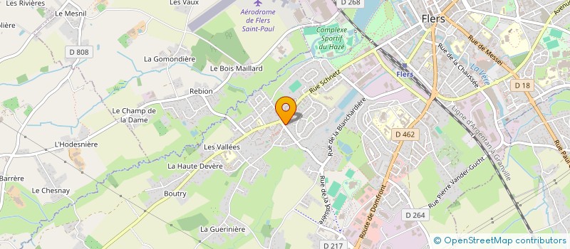 localisation de l'entreprise 891 541 062 à FLERS