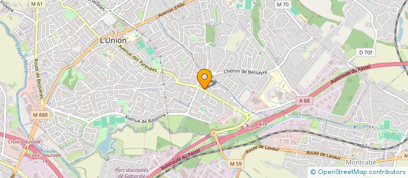 localisation de l'entreprise 891 542 011 à TOULOUSE